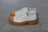 untitlab caramel rubber toe beige canvas shoes SS211401 PU5